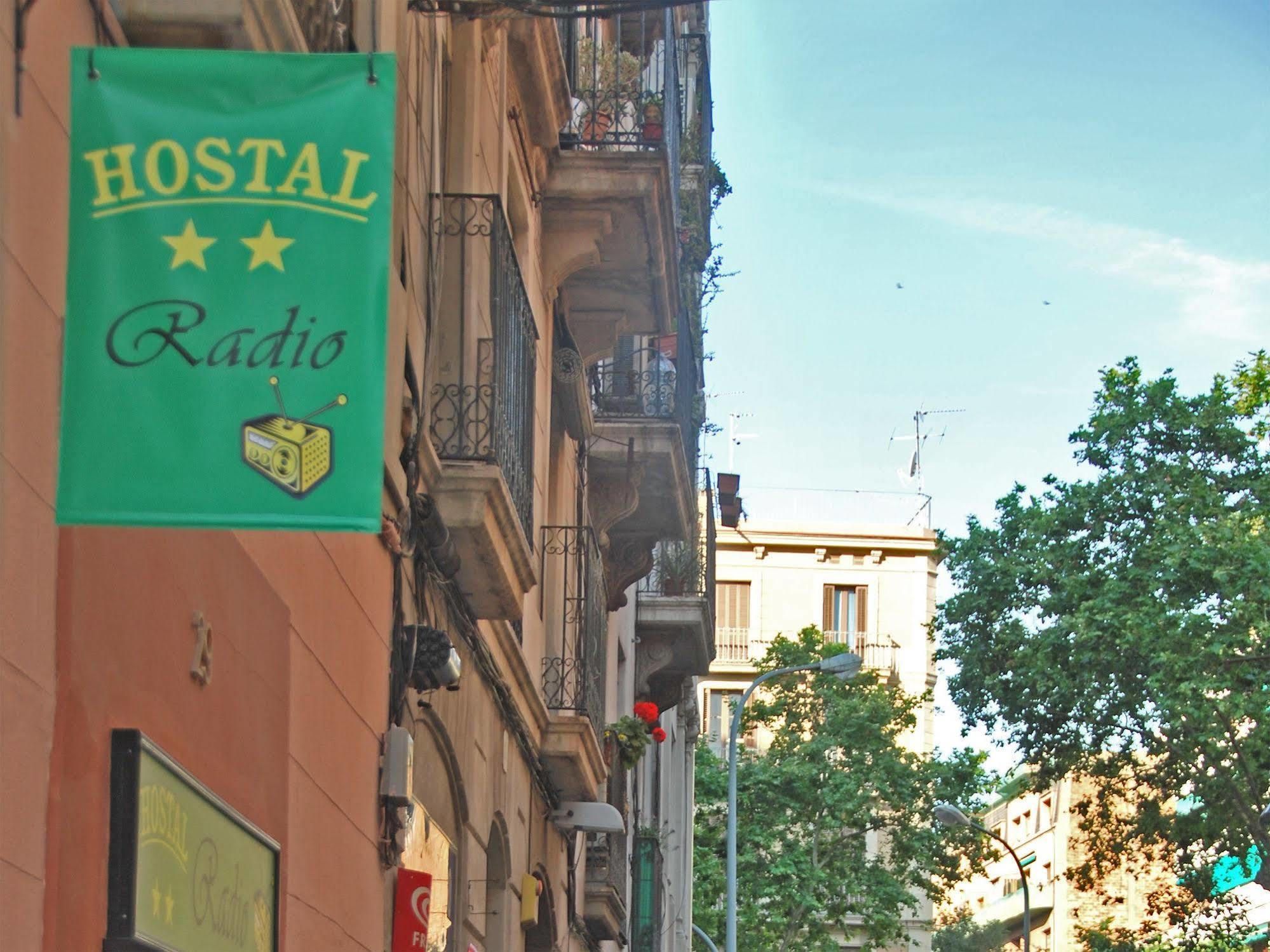 Hostal Radio برشلونة المظهر الخارجي الصورة